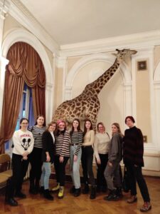 EXCURSION OF STUDENTS OF CURATOR GROUPS TO THE MUSEUM OF NATURE!